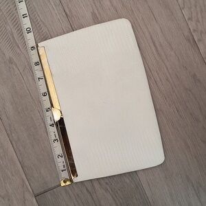 Vintage white Clutch